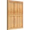 Ekena Millwork Framed Board-n-Batten Shutters, Rough Sawn Western Red Cedar, 26 7/8W x 34H, PR RBF06S26X034RWR - alternate 5
